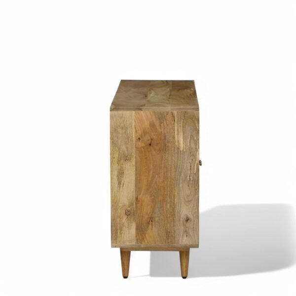 Ranthambore Sideboard Cabinet Natural and White - Image 7