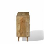 Ranthambore 2-Door Sideboard Natural and White - Image 8