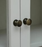 Madrid Crockery Cabinet with Drawers , Finish- Premium Pearl White - Image 8