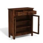 Madrid Crockery Cabinet with Drawers , Finish- Tubaq - Image 5