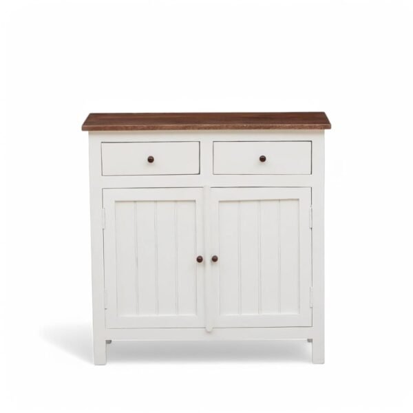 Madrid Sideboard (S) in  White Distressed Edge Finish - Image 1