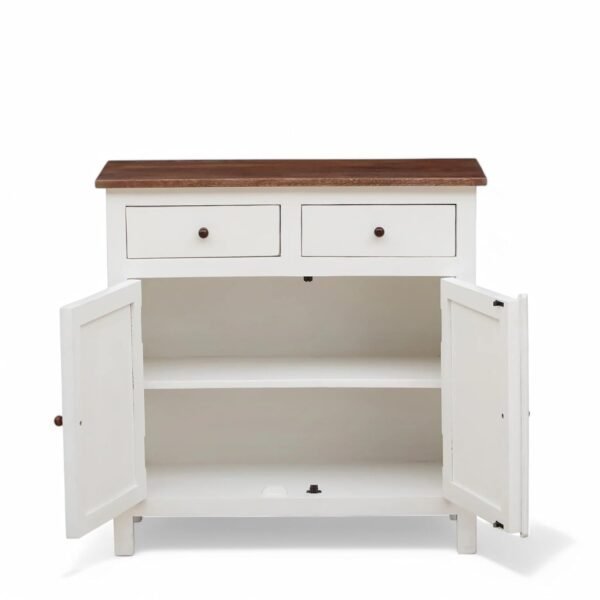 Madrid Sideboard (S) in  White Distressed Edge Finish - Image 6