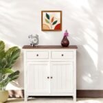 Madrid Sideboard (S) in  White Distressed Edge Finish - Image 3