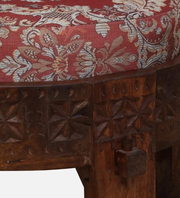 Udaipur Low Seating Stool Set of 2 (L) Finish- Tubaq - Image 8