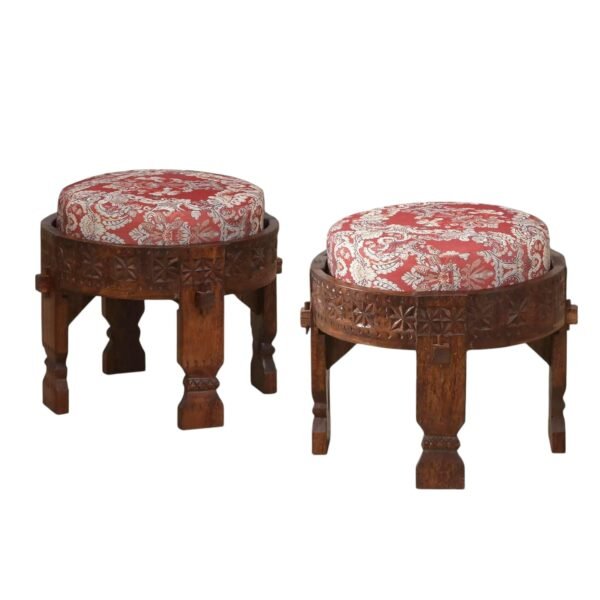 81lc7uLkB6L-Photoroom Udaipur Low Seating Stool Set of 2 (L) Finish- Tubaq - Image 1