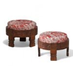 Udaipur Ottoman Set of 2 (S) Finish- Tubaq