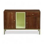 Kalki Acacia Wood TV Console , Finish –Tubaq & Off White - Image 3