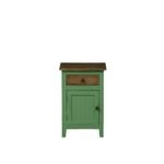 Madrid Bed Side Table in Green