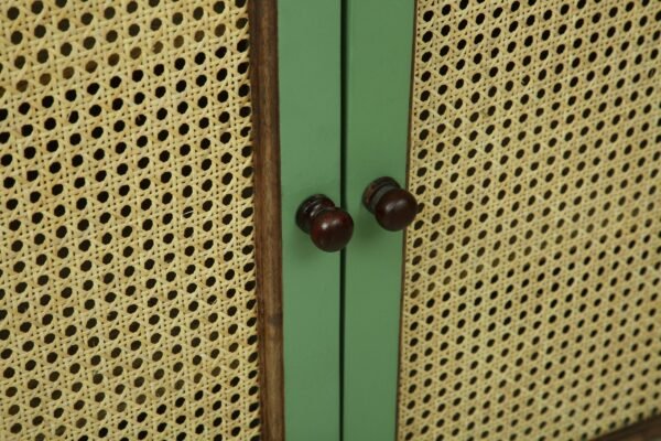 Luffy 4 Door Sideboard- Olive Green - Image 7
