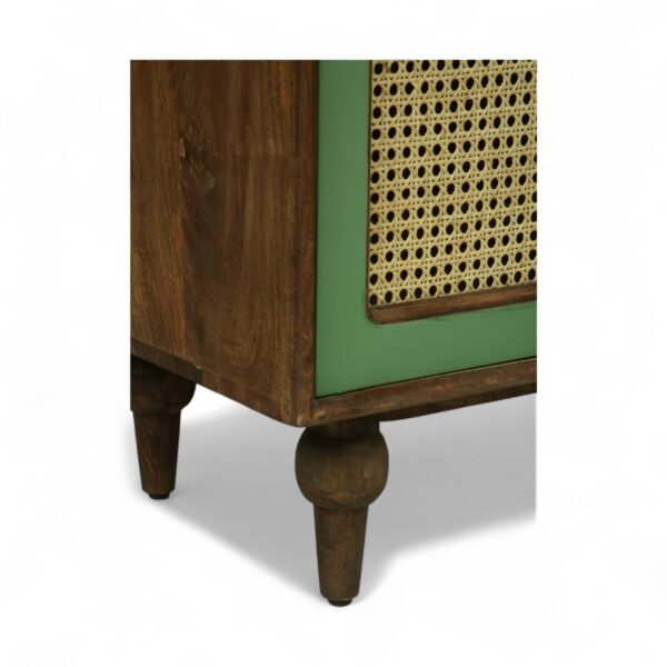 Luffy TV Console , Finish – Olive Green & Premium Panther Black - Image 7