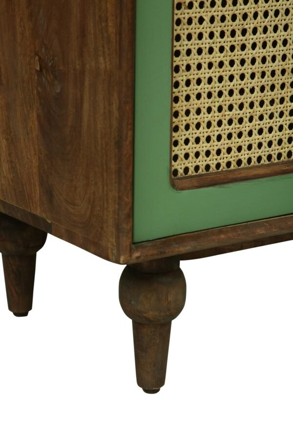 Luffy 4 Door Sideboard- Olive Green - Image 9