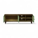 Luffy TV Console , Finish – Olive Green & Premium Panther Black - Image 5