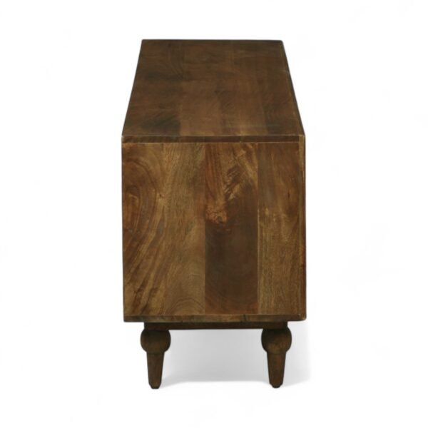 Luffy TV Console , Finish – Olive Green & Premium Panther Black - Image 9