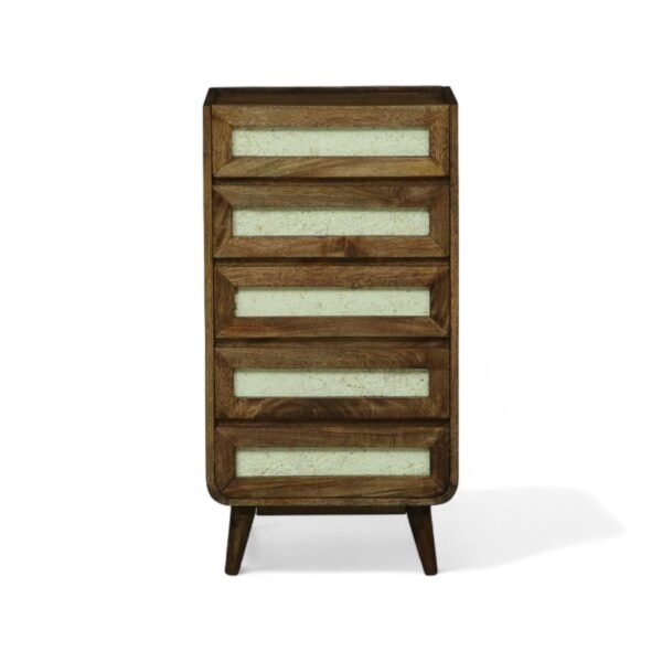 Concerto Chest of Drawers, Finish-Tubaq and Concrete - Image 1