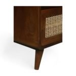 Cane Concerto Chest of Drawers , Finish - Walnut Brown - Image 8