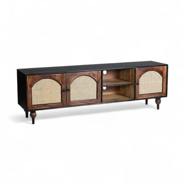Luffy TV Console , Finish - Panther Black & Tubaq Finish - Image 4