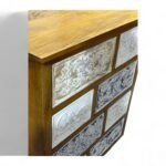 Udaipur Chest of Drawers - Light Brown&Distressed Finish - Image 5