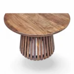 Orbit Solid Wood Coffee Table - Tubaq - Image 3
