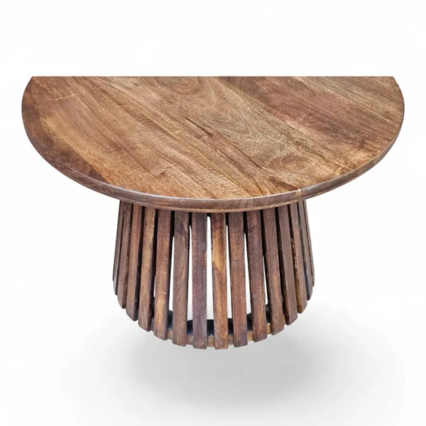 Orbit Solid Wood Coffee Table - Tubaq - Image 3