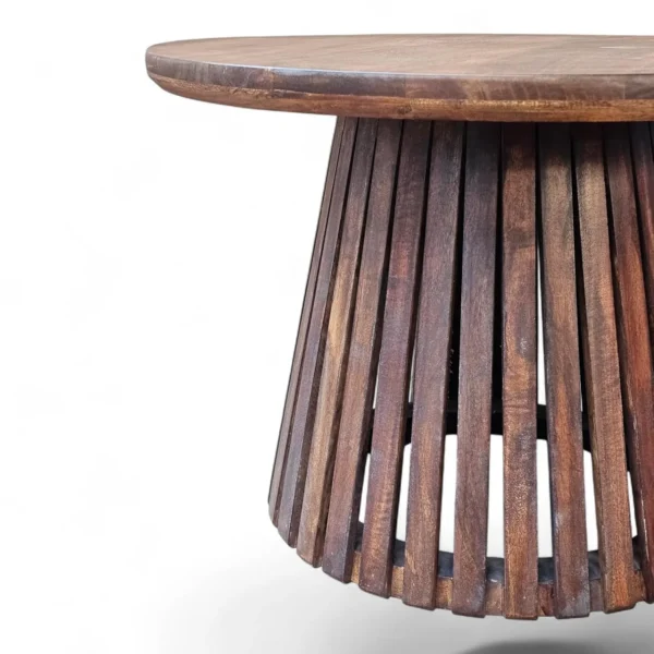 Orbit Solid Wood Coffee Table - Tubaq - Image 5