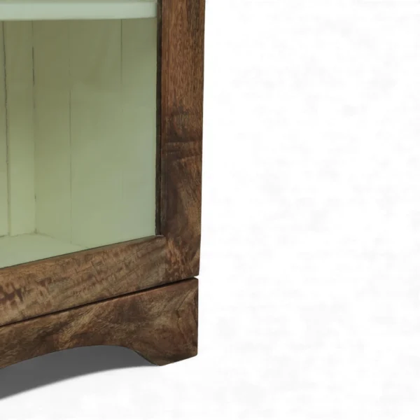 Arched Display Cabinet | Glass Door Cabinet – Tubaq & Off-White - Image 4