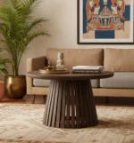 Orbit Solid Wood Coffee Table - Tubaq - Image 2