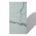 Madrid Center Table| Premium Sintered Stone Coffee Table for Living Room | Wooden Centre Table | Finish- Premium Acrylic Emerald Green - Image 5