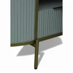 Monaco Coffee Table | Premium Sintered Stone Top Center Table for Living Room | HDMR Centre Table | Finish- Premium Acrylic Silver Grey - Image 4