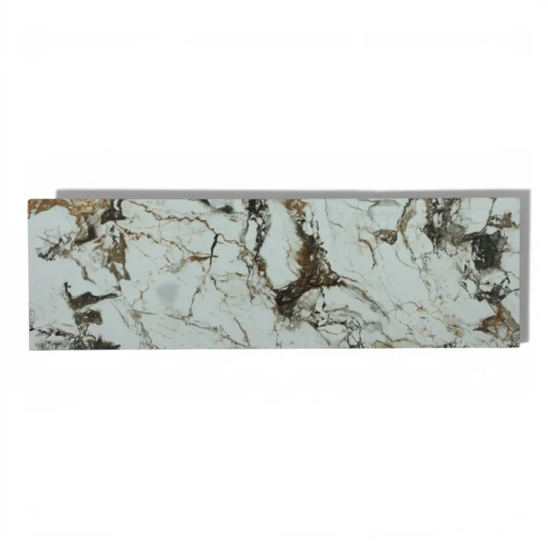 Madrid Sideboard Cabinet | Sintered Stone Top Sideboard for Living Room | Finish- Premium Acrylic Terracotta Brown - Image 7