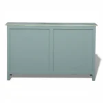 Madrid Sideboard Cabinet | Sintered Stone Top Sideboard for Living Room | Finish- Premium Acrylic Silver Grey - Image 7