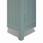 Madrid Sideboard Cabinet | Sintered Stone Top Sideboard for Living Room | Finish- Premium Acrylic Silver Grey - Image 8