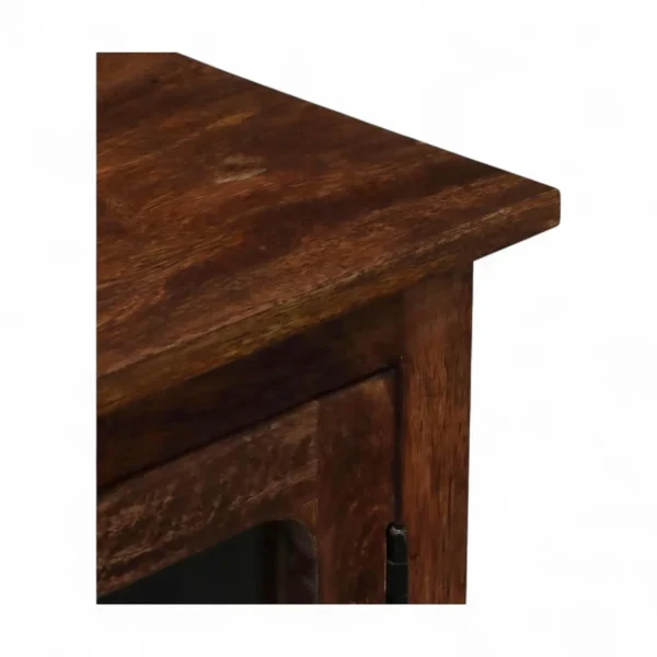 Madrid 4-Door Cane Sideboard Cabinet, Finish – Scratch Resistant Tubaq - Image 5