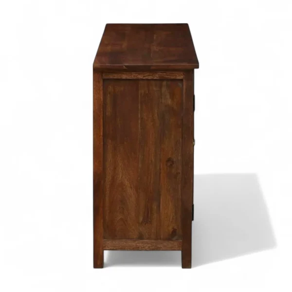 Madrid 4-Door Cane Sideboard Cabinet, Finish – Scratch Resistant Tubaq - Image 8